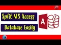 Mastering Database Splitting Step-by-Step Guide for MS Access 2023 Rover