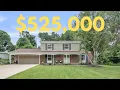 CHESTERFIELD MO HOME TOUR 2 Story Home on a Quiet Cul-de-Sac