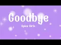 Spice Girls - Goodbye ( lyric video)