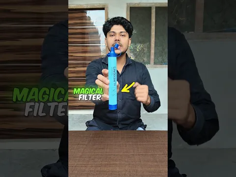 😮 Amazing Water Filter Straw
