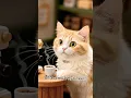 Download Lagu Giant Kitty vs Tiny Latte—Mini Café Chaos! ☕🐱 #cutecat #BigCatTinyWorld #shorts #tinyworlds