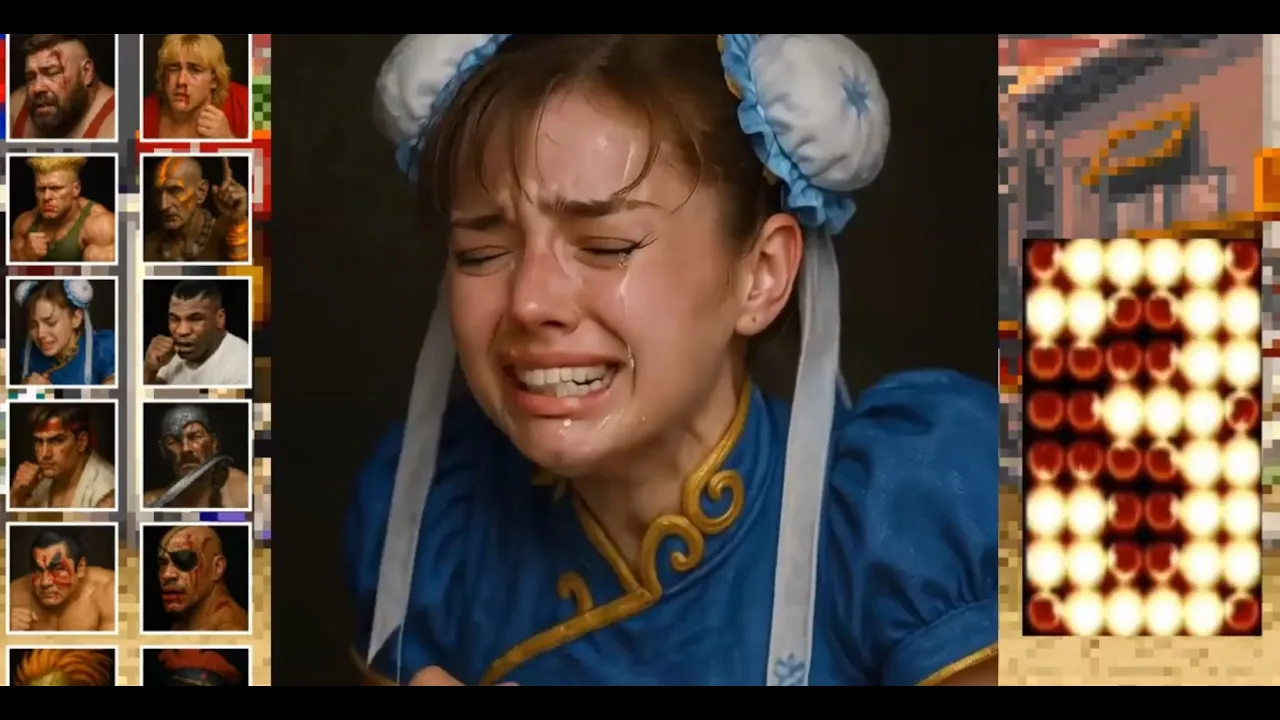 Street Fighter II - AI | Game Over | Continue/retry