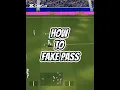 How to fake pass in efootball 26 mobile #pes #efootball2026
