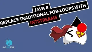 Java Replace traditional for loops with IntStreams
