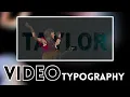 Typography Canva Tutorial For Double Exposure - Taylor Swift The Eras Tour Movie Trailer