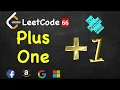 Plus One LeetCode 66 C Java Python