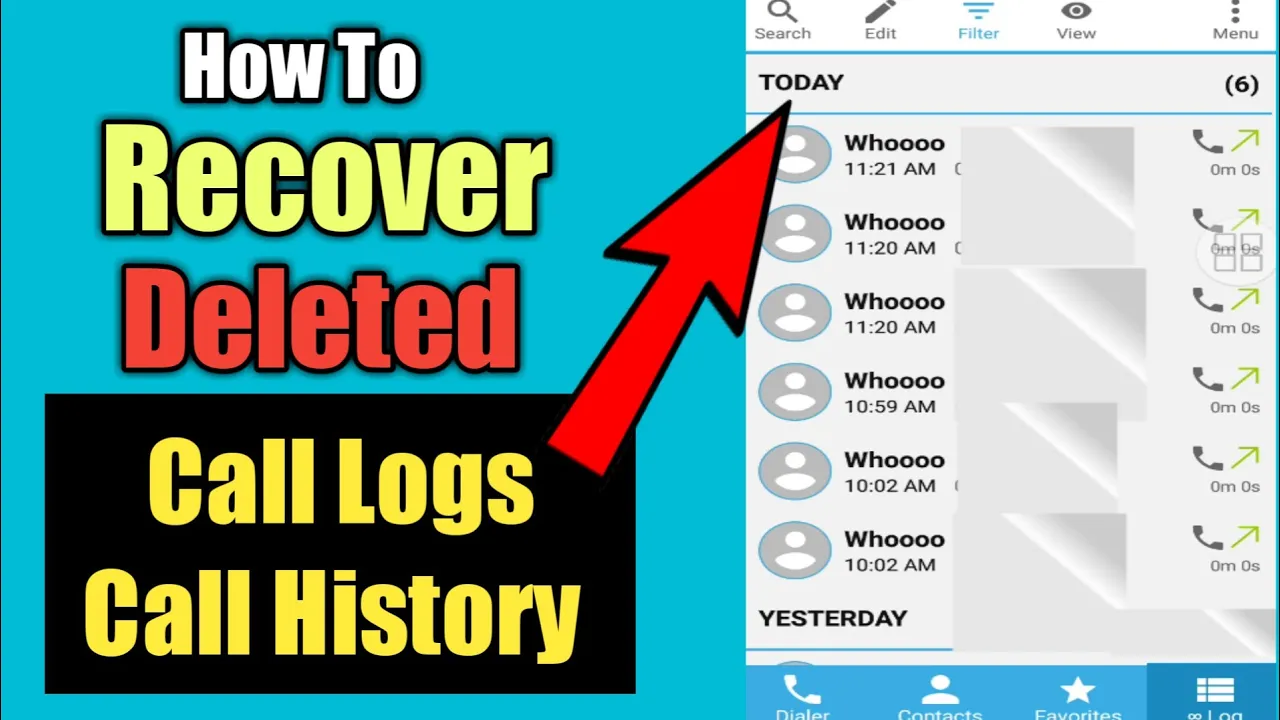 How to Recover Deleted or Lost Call History/Logs on iPhone for Free