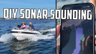 ⛵️ Sounding the splash site for our hurricane-damaged catamaran  Ep.634