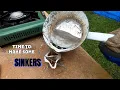 Can t Fish So Make Some SINKERS