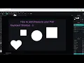 How to add shapes to