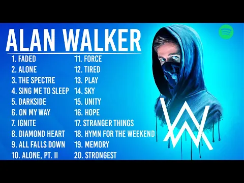 Download MP3 AlanWalker - Greatest Hits 2022 | TOP 100 Songs of the Weeks 2022, Best Playlist Full Album