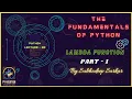 Python Fundamentals Lambda Function Part - 1 By Subhodeep Sarkar