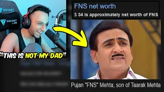 FNS Looked Up His Net Worth Then Found a Random Guy Listed as His Dad