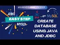 Step-by-Step Create Database using Java and JDBC in VS Code also from MySQL Shell