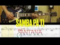 Download Lagu Carlos Santana - Samba pa ti - Guitar Lesson Tab - Andrew Squeezed Floyd