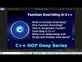 Function Overriding in Object Oriented Programming OOP in C