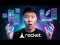 Rocket new Tutorial 2025 Build Full Apps With AI No Code Needed