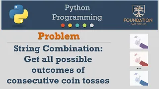 Python - String Combination Problem Coin Toss