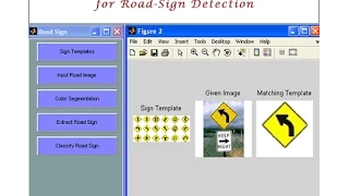 Image Segmentation and Shape Analysis for Road-Sign Detection Matlab Project