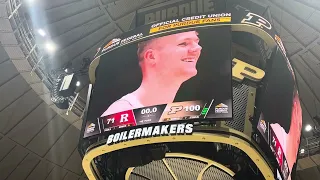 Caleb Furst senior night