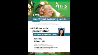 UHS Chenango Memorial Hospital - 2021 Lunchtime Learning Series