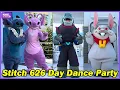 Download Lagu Stitch 626 Day Dance Party with Angel, Captain Gantu \u0026 Hämsterviel - Magic Kingdom 6/26/25