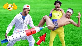 Must Watch New Comedy Video 2026 Amazing Injection Wala Doctor New Comedy Video E 39