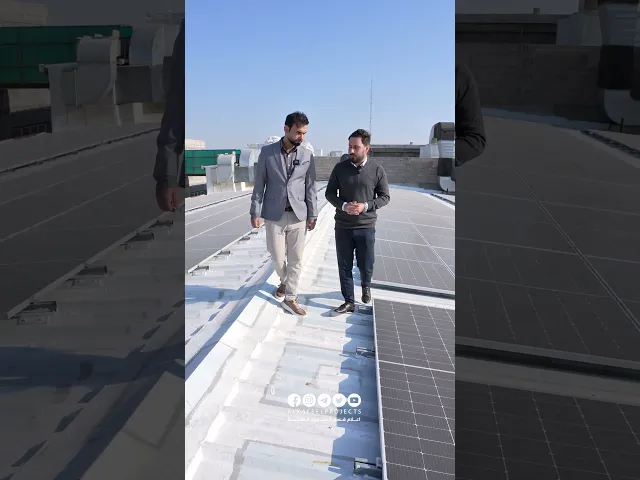 ⁣خطوة رائدة نحو الاستدامة: الطاقة النظيفة في مجمع أبي الفضل العباس عليه السلام