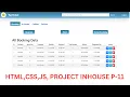 PART-11 JAVASCRIPT PROJECT HOTEL MANAGEMENT SYSTEM HTML CSS JAVASCRIPT PROJECT IN HINDI