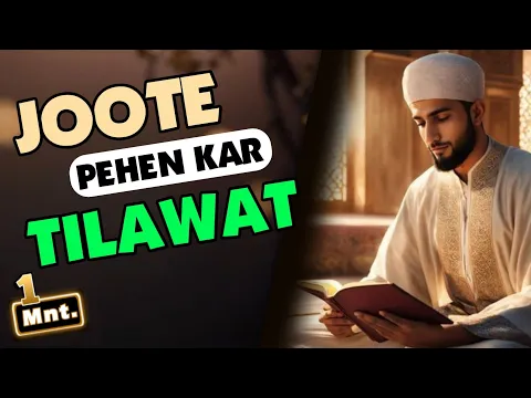 Joote Pehen Kar Quran Padhna Kaisa | kya quran ki tilawat chappal jute pehen kar ki ja sakti hai