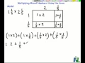 Multiplying Mixed Numbers Using the Area Model