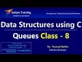 Data Structures using C Part 8 - Queues using c Double ended Queue OR Deque and Priority Queue