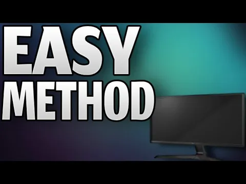 How To Update Your Monitor Driver / 2024 | Windows 10/11