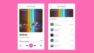 Custom Music Player in HTML CSS Javascript Custom Music Player in Javascript Code With Harsh