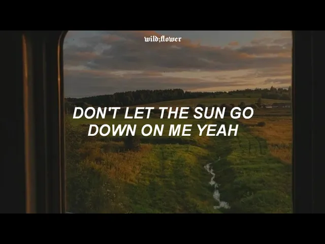 Download MP3 George Michael, Elton John - Don't Let The Sun Go Down On Me (Lyrics)
