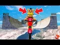 ULTIMATE ADVENTURE NIGHTMARE FREDDY ANIMATRONIC BMX DEATHRUN GTA 5 Mods FNAF RedHatter