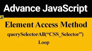 querySelectorAll Method with Loop in JavaScript Hindi