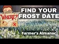 How to Find My Frost Date Farmer s Almanac