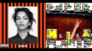 m i a paper borders paper planes borders mashup 