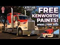 ATS 1 60 Update NEW Free Kenworth TourAmerica Paint Jobs