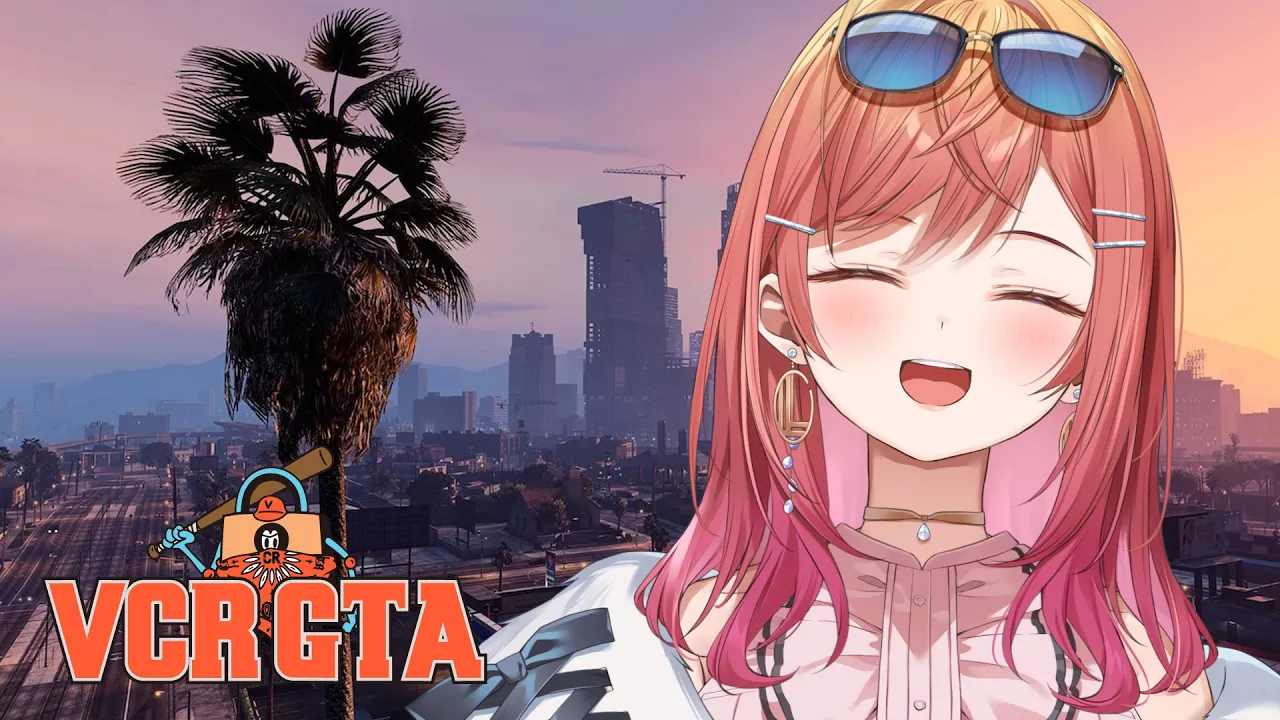 【#VCRGTA】チュートリアルでカーチェイスしたら車、座るとこ以外全部なくなった。#一条莉々華/ #hololiveDEV_IS #ReGLOSS】