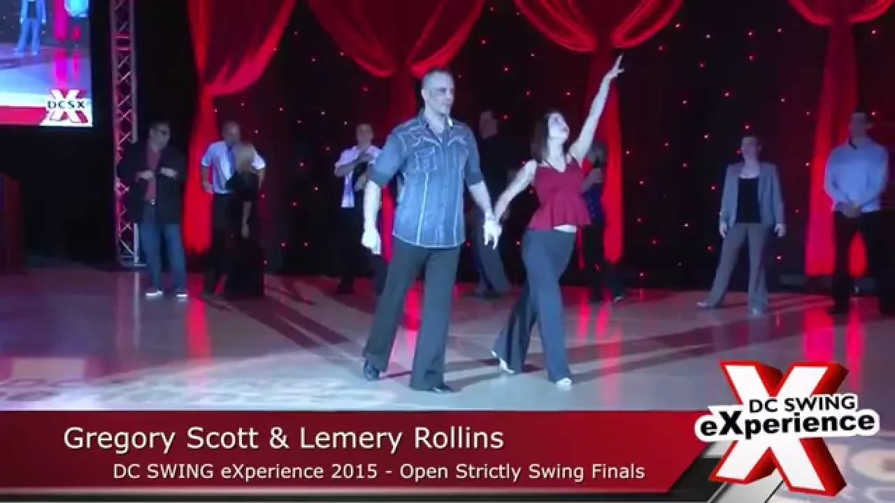 DCSX 2015 Open Strictly Final   Gregory Scott & Lemery Rollins