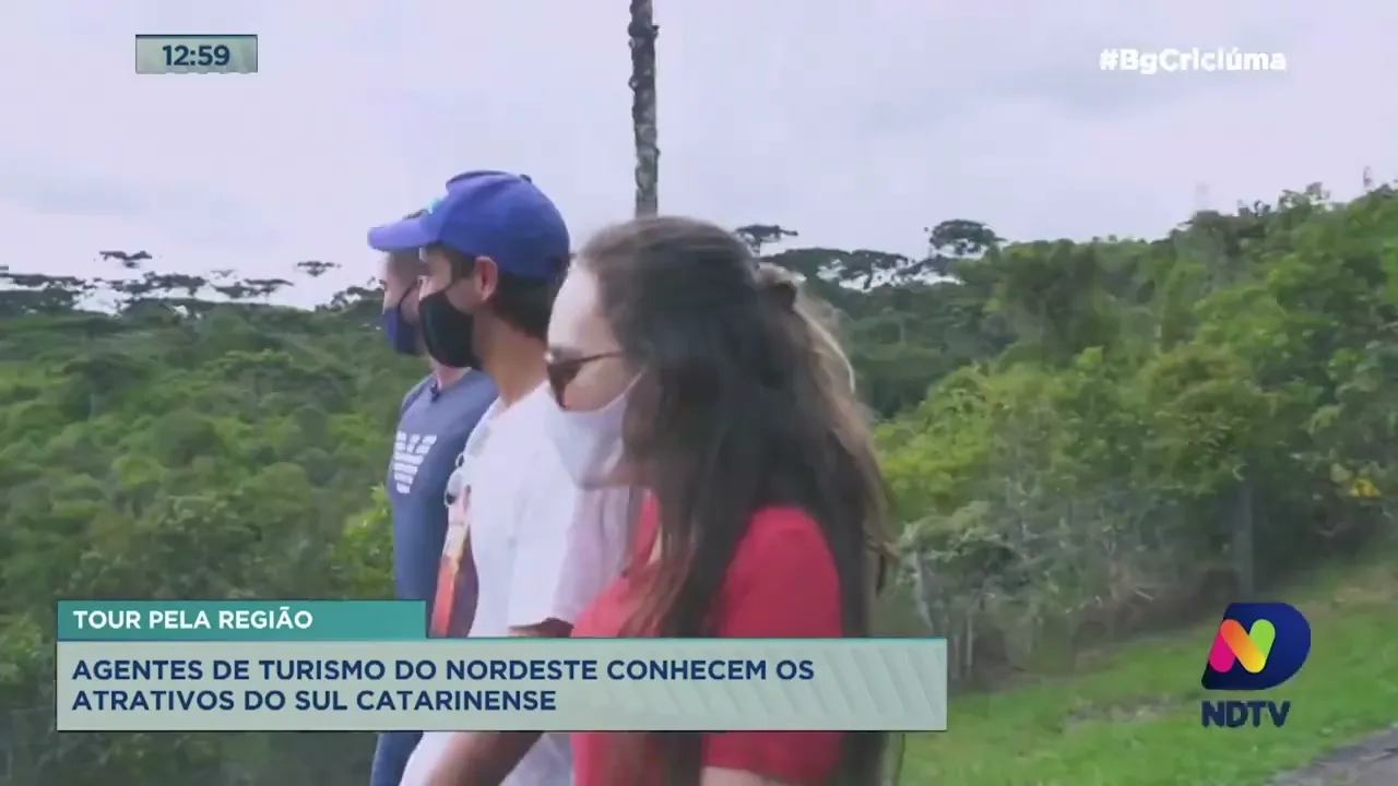 Agentes de turismo do Nordeste conhecem os atrativos do Sul Catarinense