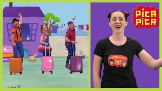Pica-Pica: Vacaciones Tope Guay (SOLO CANCIÓN)-LENGUA SIGNOS #videosparaniños