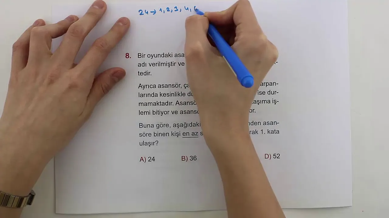 4.Sınıf Matematik Uzunluğun Ölçülmesi-Kare ve Dikdörtgenin Çevre Uzunluğu Soru 2