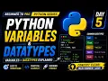 Variables Data Types in Python Complete Guide Day 5