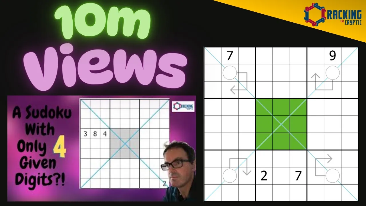 Celebrating 10 Million Views: Aad van de Wetering's Special Tribute Sudoku!