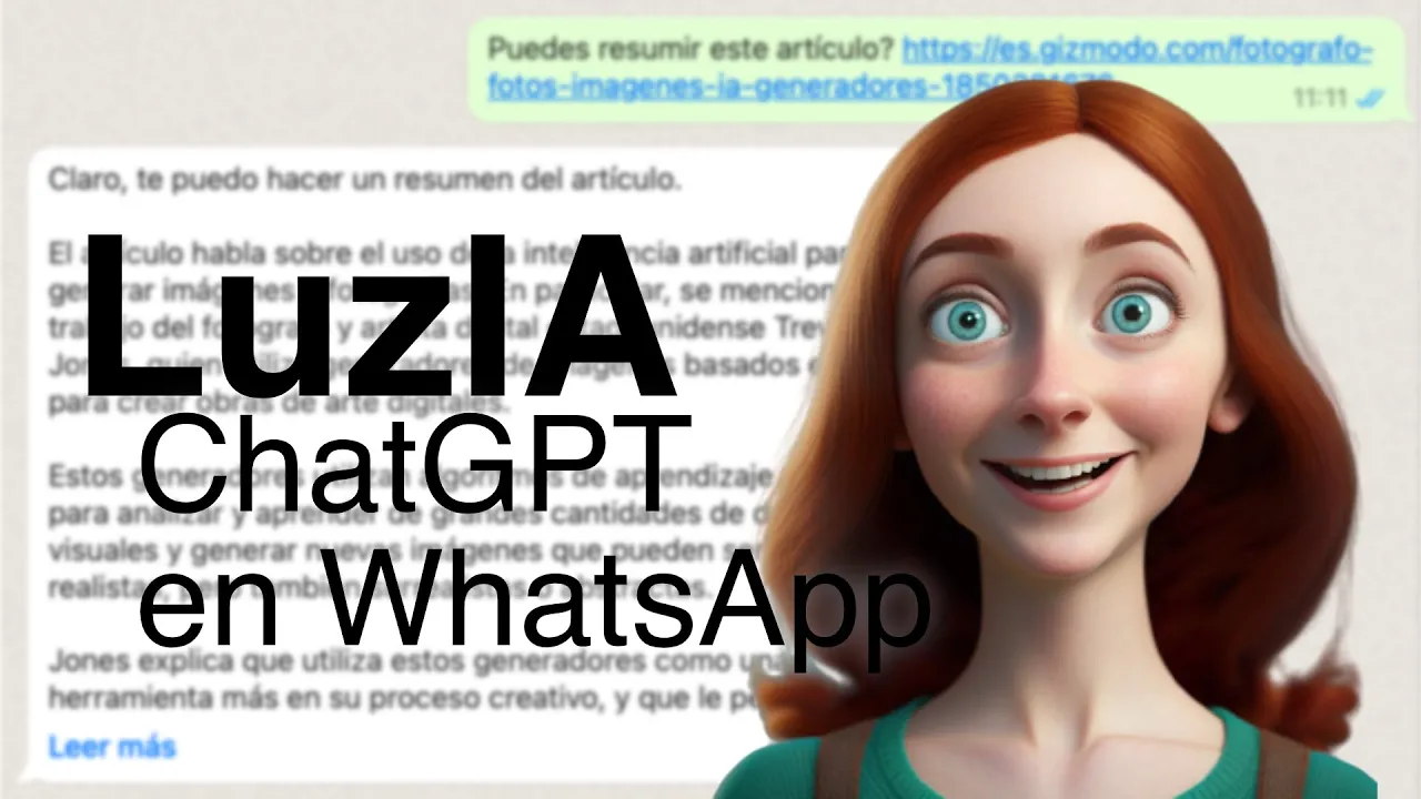 LuzIA: cómo es crear una aplicación basada en ChatGPT