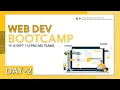 WEB DEVELOPMENT BOOTCAMP DAY 2 GDSC MESCOE