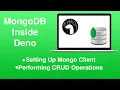 Deno MongoDB Tutorial Basic Setup CRUD Operations